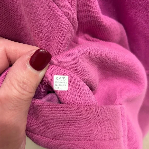 Lululemon Athletica Pink Half-Zip Pullover - Picture 2 of 3